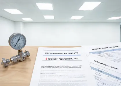 Calibration certificate review desk